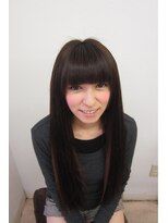 美容室イーナ(e na)&nbsp;前髪に技あり！ストレートエクステ★