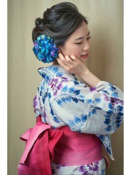 アイルビーヘア(I'll b hair) 【下北沢*I'll b hair*】着物に似合うギブソンタックアレンジ