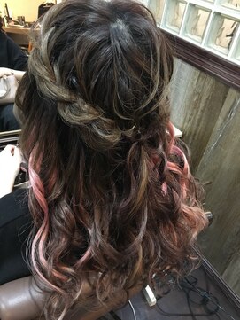 ディー エメ(D-aimer-) ゆる編みリボン【ヘアセット】