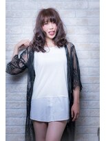 ソア 武蔵小杉(SOAR) 無造作黒髪伸ばしかけラフヴェールウェーブの小顔フェザーロング