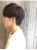 韓国風メンズマッシュショート