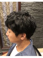 プレミアムバーバー 目黒店(PREMIUM BARBER produce by HIRO GINZA) ゆるふわパーマ