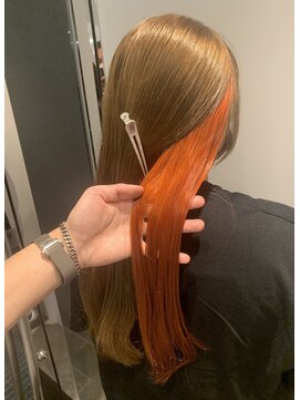 ルシーダ 花小金井店(Lucida) ミルクティーベージュ×アプリコット【担当 梶塚裕人】