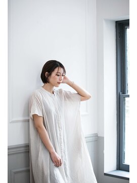 カリン 横浜店(carin) 【carin横浜】ショートボブ/ショコラベージュ/暗めカラー