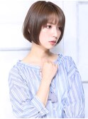 大人可愛い２０代３０代４０代小顔ココアベージュ 小顔ショート2