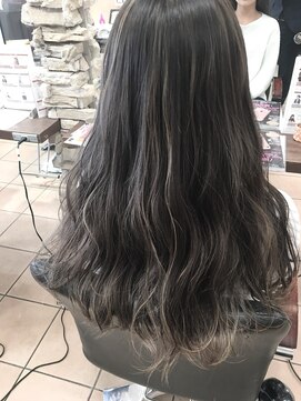 リー 甲子園(Lee) 細めハイライトグレージュ