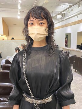 ソイ コンク 下北沢(soi conc) ウルフニュアンスパーマ