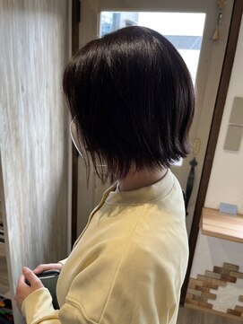 ペアツリー(Pear tree) ミニボブ×インナーカラー