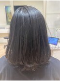 ☆大人のミディアムレイヤースタイル☆/質感再整カラー