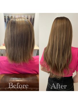 イニット 奈良新大宮(init.) 20代 30代 40代 エクステ モテ髪 ニュアンスカラー 髪質改善