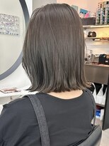 ナチュラルボブショートミニボブダブルカラーハイライトブリーチ