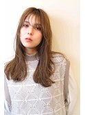 ロングレイヤー透明感