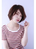 【shiomi H】カジュアルショートボブ