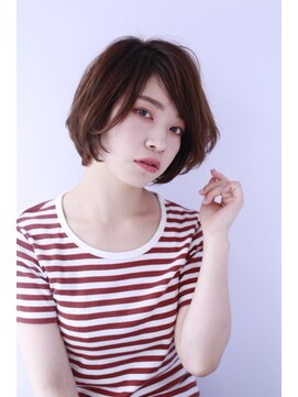 エイチバイシオミエイチ 神戸三宮(H by shiomi H) 【shiomi H】カジュアルショートボブ
