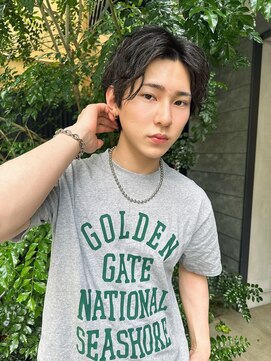 ルービック 豊中(Rubik's) センターパート/ソフトツイスト/Men's Style