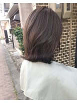 ヘアデザイン ソラ(Sola)&nbsp;大人可愛いチョコレートブラウンカラー×ふんわり外ハネボブ