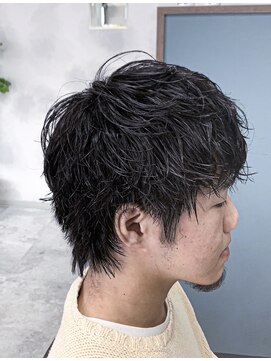 イコール(equal) 緩めツイストピンパーマアクティブショート