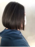 ツヤツヤ！ワンレンストレートボブ