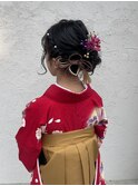 卒業式ヘア