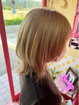 ピュア ナナ(Pure★NaNa)の写真/小顔効果UP◎お客様に合った顔周りのカットやレイヤーカットを提案！かわいい系もキレイ系もお任せください
