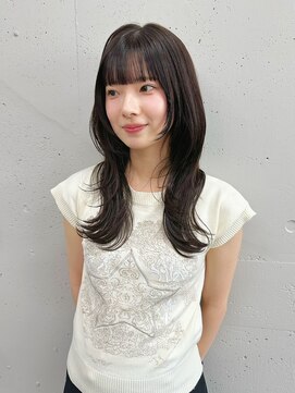 シーク 天神(SEEK) 【SEEK 松尾菫菜】ハイレイヤーカット＊韓国ヘア＊ブリーチ