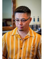 リトルマンバーバーショップ(LITTLEMAN BARBERSHOP)&nbsp;スキンフェード　ウェーブアップスタイル