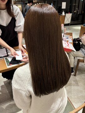 サラビューティーサイト 志免店(SARA Beauty Sight) 【Haru】透明感カラー/ブリーチ無しグレージュ