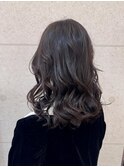ミディアムふわ巻きヘア