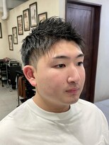 グレイスフルバーバーロンドン 大宮店(Graceful Barber London)&nbsp;【20代 男性】ロンドンスパイキーツーブロック（大宮/バーバー）