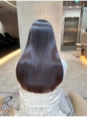 仙台髪質改善縮毛矯正韓国レイヤーチェリーブラウンミニウルフ