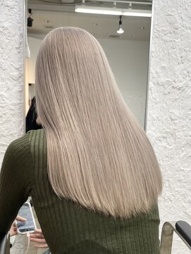 ミーム 原宿 表参道(meme) ◎ブロンドハイトーンカラーデザインカラーアンブレラカラー金髪