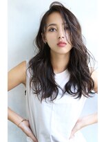 ザ キャンバス ミヤザキツネヒサ(THE CANVAS 宮崎恒久)&nbsp;【CANVAS】レイヤーカット＿パーマ＿センターパート