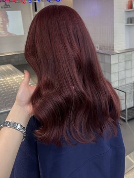 ガーデン 渋谷(GARDEN) 艶髪チェリーレッドカラー