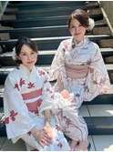 浴衣ヘア&浴衣着付け