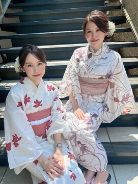 ヘアメイク マリア 福岡天神西通り(hair make MARIA) 浴衣ヘア&浴衣着付け