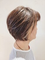 松本平太郎美容室 吉祥寺パートファイブ(PART5) 40代50代60代×グラデーションボブ×イノアカラー×ハイライト