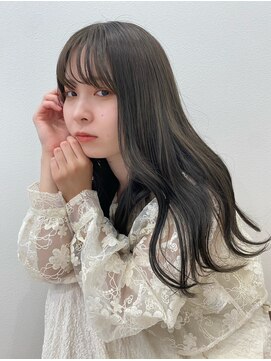 ネイビー グラ ヘアー ストーリー(NAVY gra HAIR STORY) ツヤ感オリーブ
