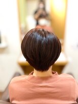 ヘアー グリーン(hair green) 30代40代50代/ショートボブ/オレンジカラー/白髪染め