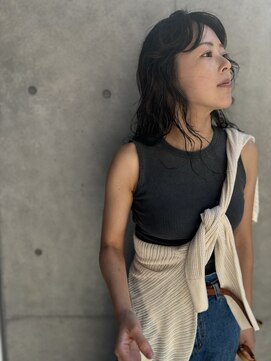 エッセンス 蔵前(THE ESSENCE) レイヤーパーマ/ダークトーン