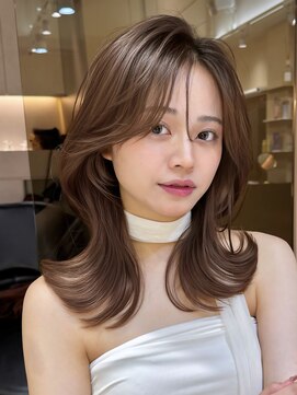 ロンドガーネット 池袋(Lond garnet) 暗めカラー/グランマッシュ/デザインカラー/レイヤーカット/池袋