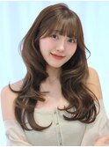 【F】似合わせニュアンスカールヘア顔まわりカット
