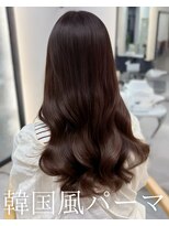 アミー 池袋(Ammy)&nbsp;コテ巻き風パーマ /韓国風パーマ/透明感カラー/レイヤーカット