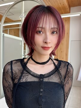 アフロート ディル(AFLOAT D'L) フェイスレイヤー/ボブウルフ/似合わせ顔周り/外ハネ/表参道