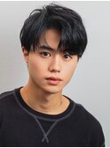 爽やか◎王道センターパートニュアンスパーマ