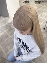 ペレ 栄店(PELE) イメチェン/ホワイトブロンド/外ハネボブ/美髪/栄