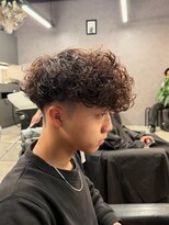 リッチブランドアンドコー(Rich Brand&Co) スパイキーショート フェード スペインカール ルーズパーマ