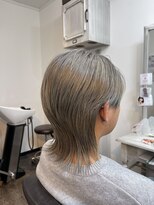 エルベ 茨大前店(elve) ブリーチあり×シルバーラベンダー