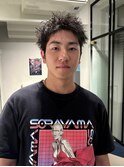 スパイキーショートパーマ