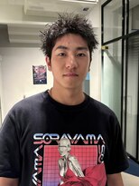 ラパンセノアール(LA PENSEE NOIR) スパイキーショートパーマ