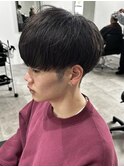 メンズナチュラルマッシュパーマニュアンスパーマ刈り上げ